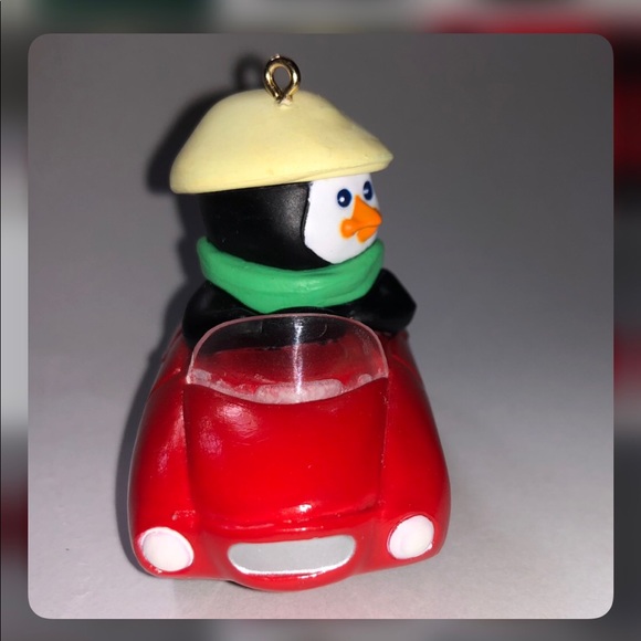Hallmark Polar Sport Penguin inCar Ornament in box - Picture 4 of 10